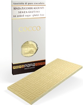 Dolce weie Schokolade Zuckerfrei Kokos